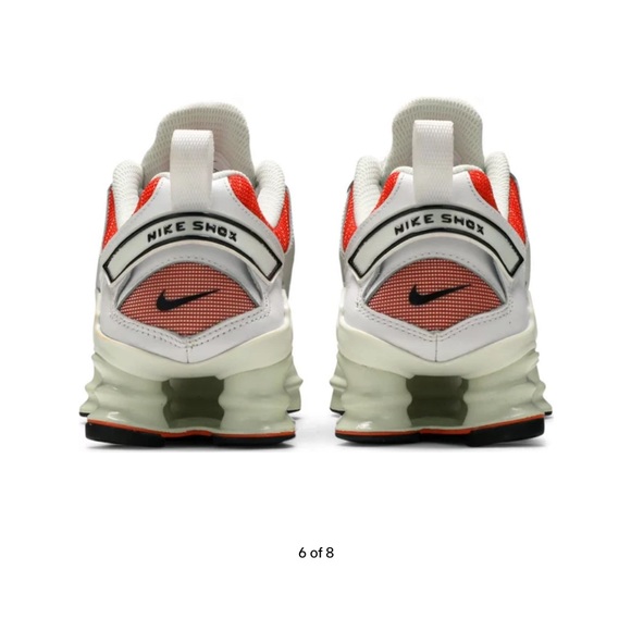 Nike shox nova white team orange sneakers - Picture 5 of 5